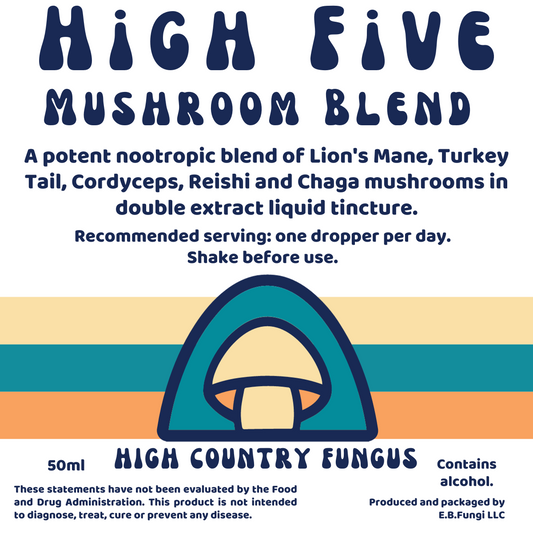 High Five Mushroom Mix Liquid Extract