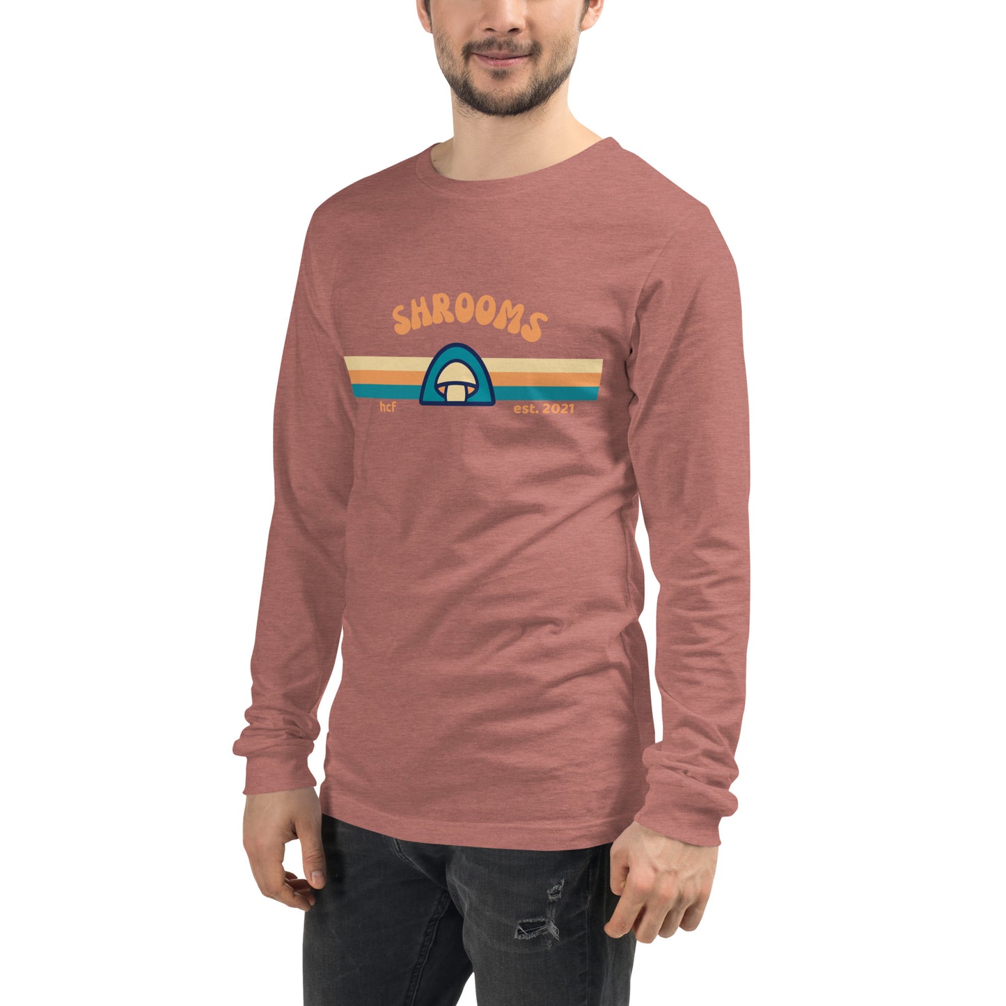 HCF Shrooms Unisex Long Sleeve Tee