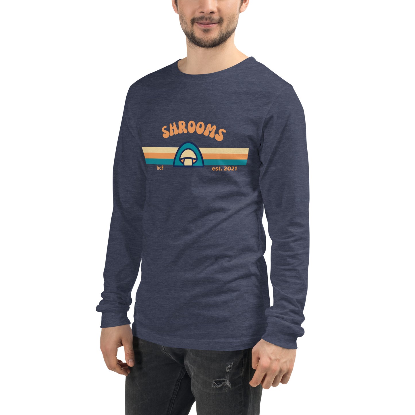 HCF Shrooms Unisex Long Sleeve Tee