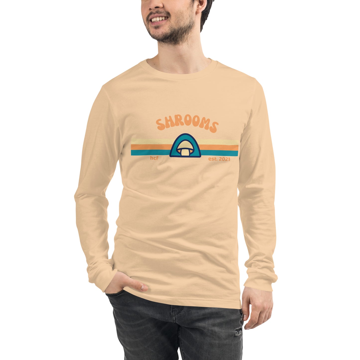 HCF Shrooms Unisex Long Sleeve Tee